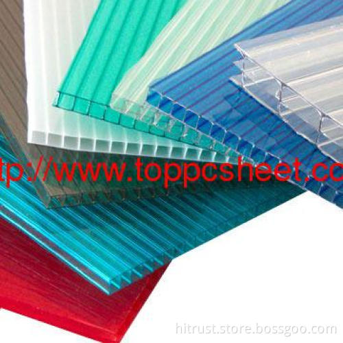 UV coating Polycarbonate hollow Sheet